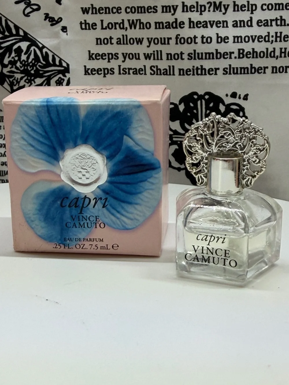 Make-Up Brush Holder With Water And Ear Rings- NWOT